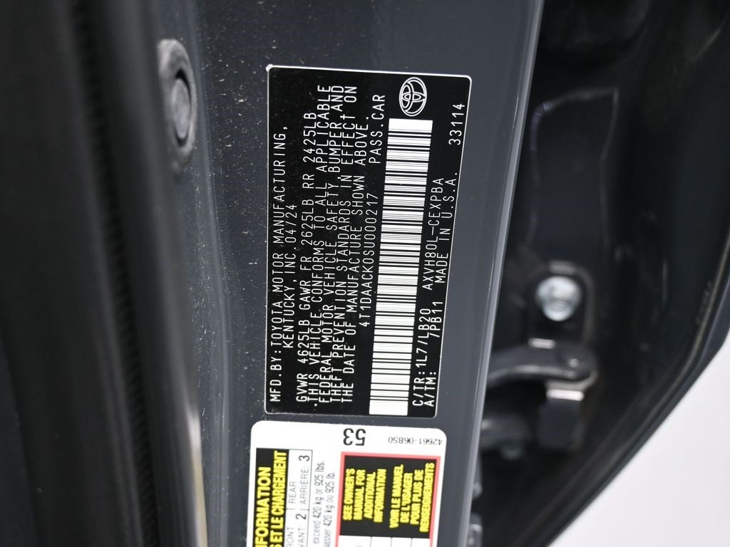 2025 Toyota Camry XSE