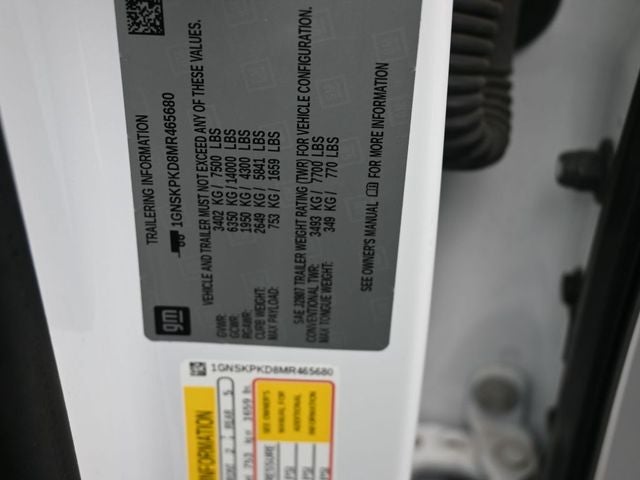 2021 Chevrolet Tahoe Z71