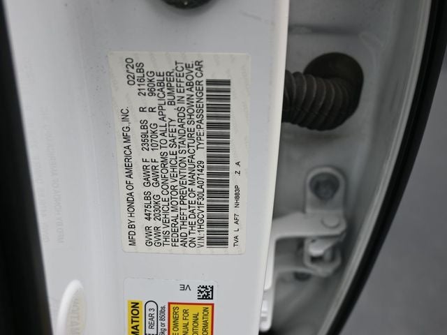 2020 Honda Accord Sport