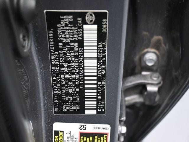 2020 Toyota Camry SE