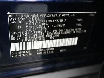 2025 Toyota RAV4 Hybrid XLE