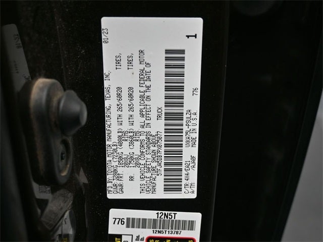 2023 Toyota Tundra Limited