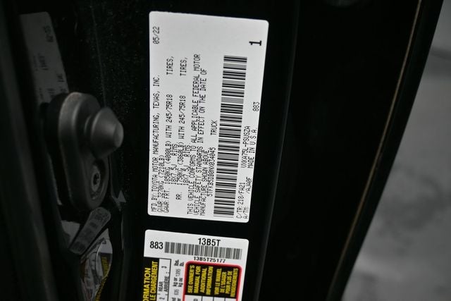 2022 Toyota Tundra SR