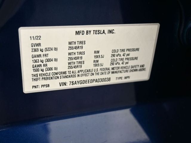 2023 Tesla Model Y Long Range