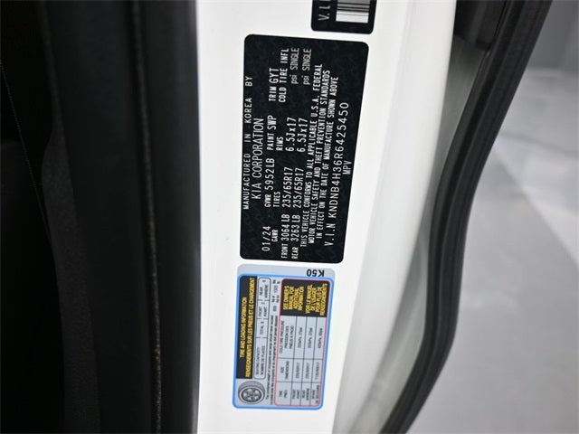 2024 Kia Carnival LX Seat Package