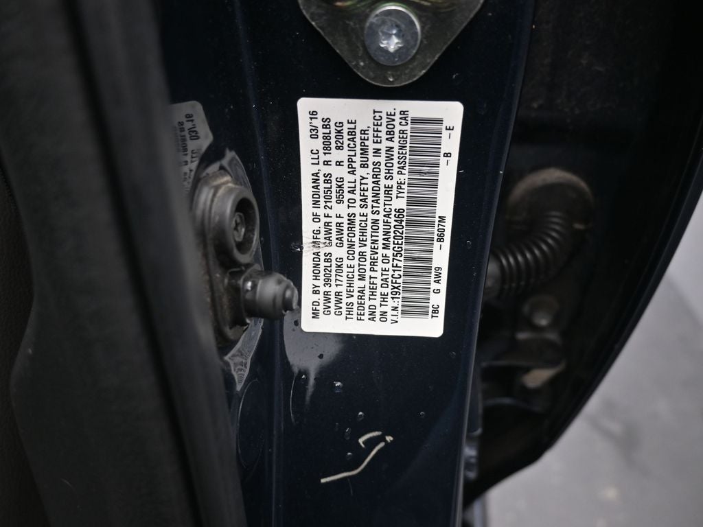 2016 Honda Civic EX-L