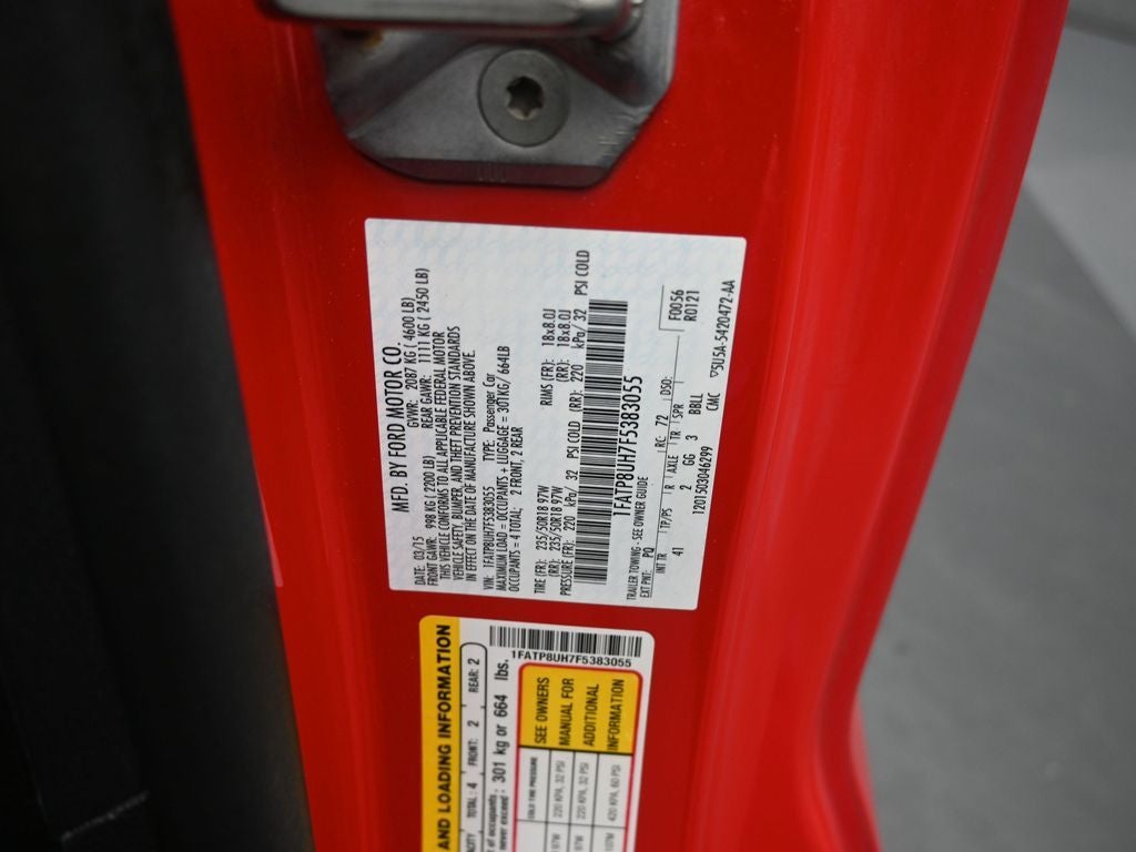 2015 Ford Mustang EcoBoost Premium