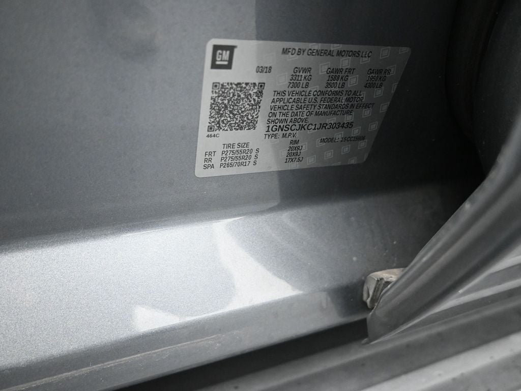 2018 Chevrolet Suburban Premier