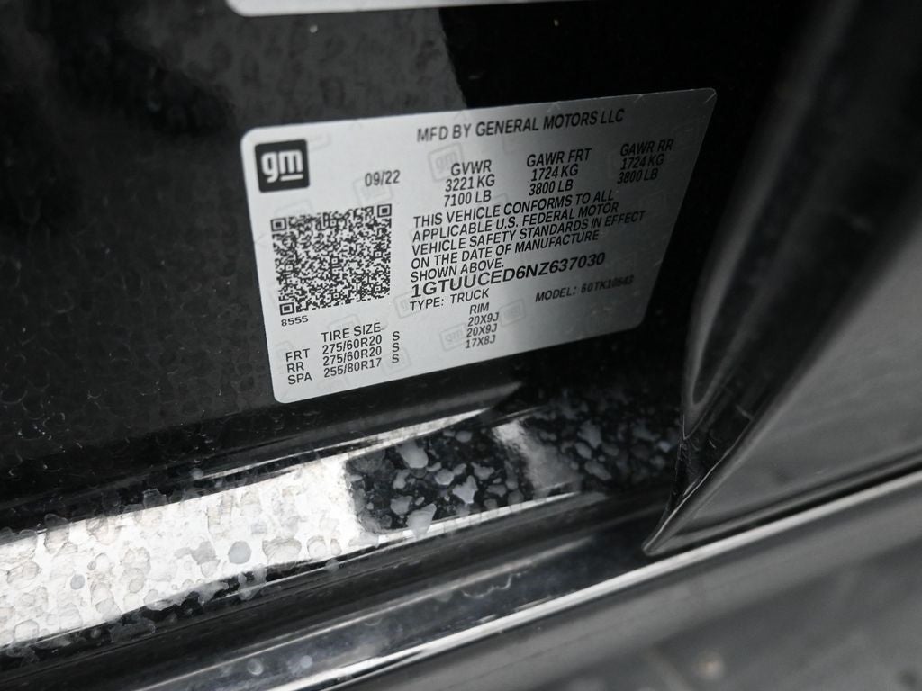 2022 GMC Sierra 1500 Elevation