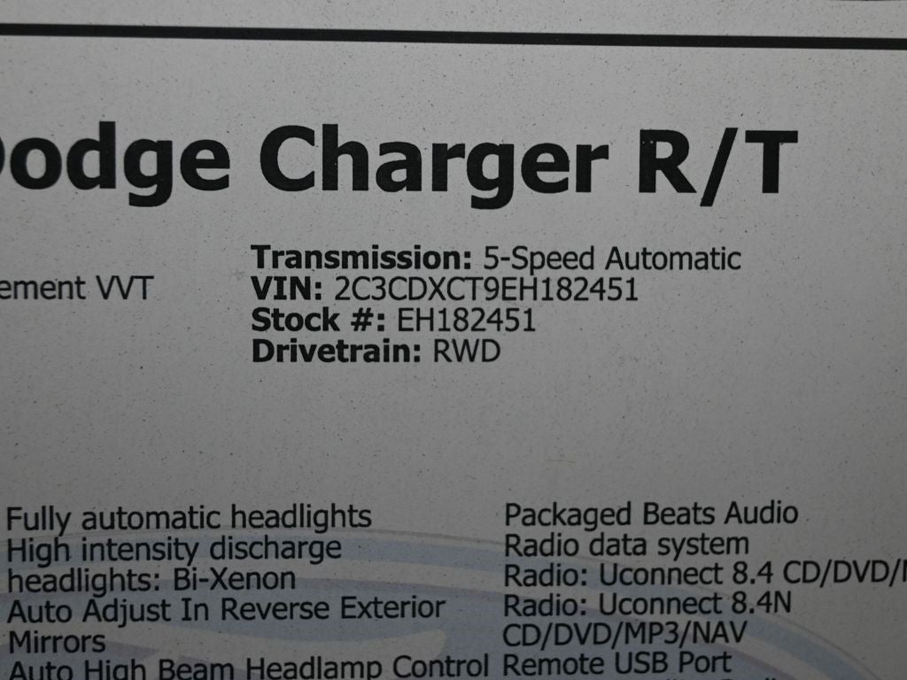 2014 Dodge Charger R/T