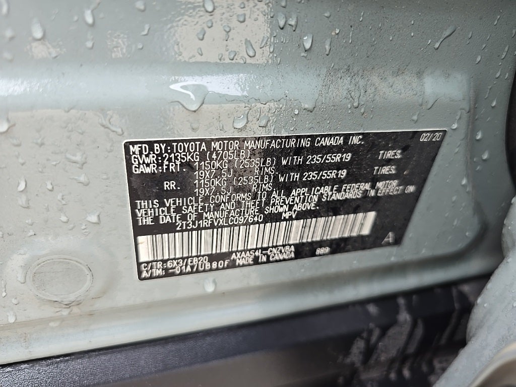 2020 Toyota RAV4 Adventure