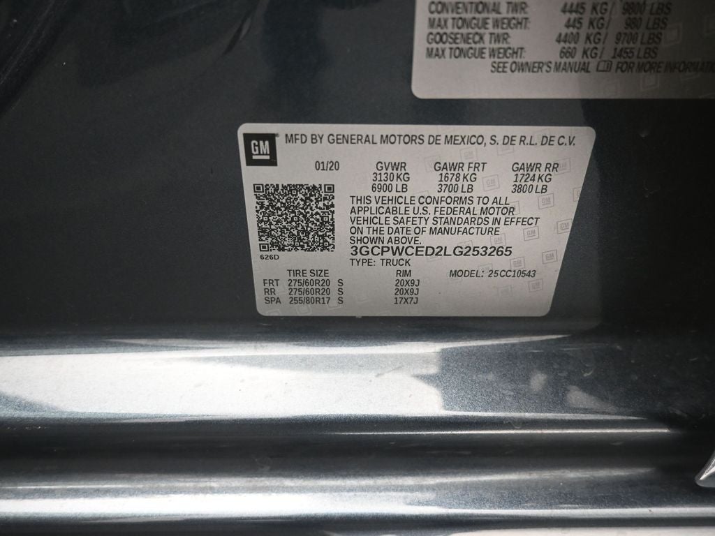 2020 Chevrolet Silverado 1500 LT