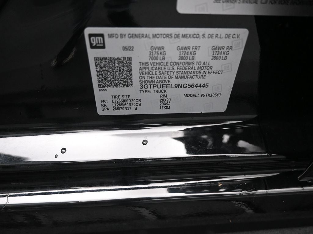 2022 GMC Sierra 1500 AT4