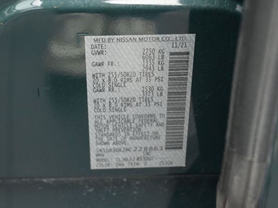 2022 Nissan Pathfinder Platinum