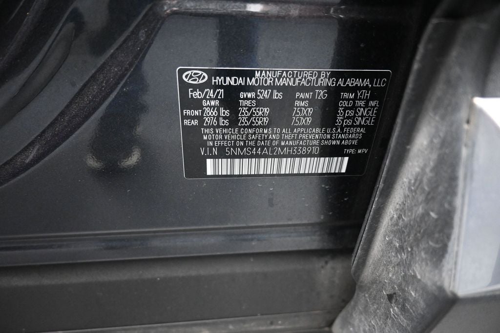 2021 Hyundai Santa Fe Limited