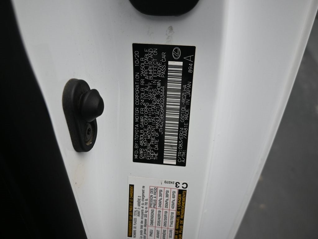 2021 Lexus RC 350 F Sport