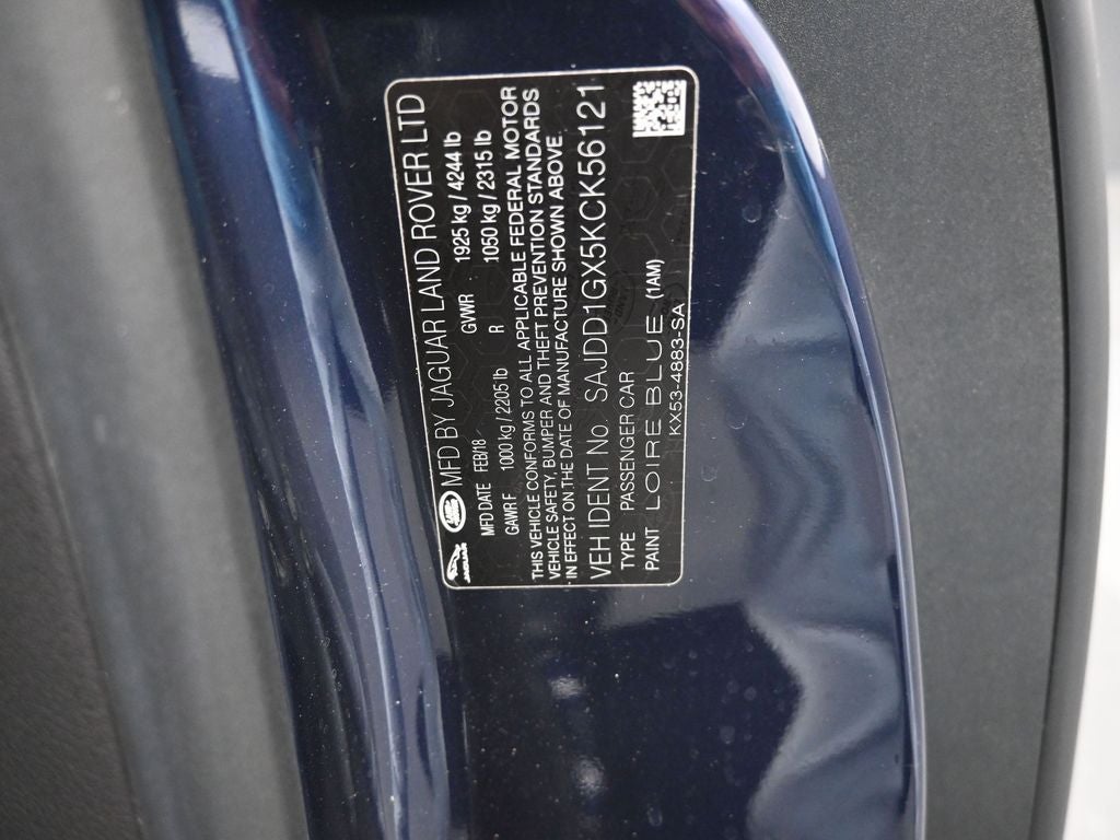 2019 Jaguar F-TYPE P300