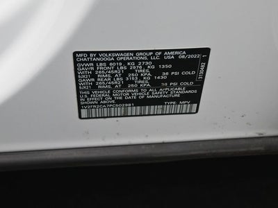 2023 Volkswagen Atlas 3.6L V6 SEL Premium R-Line