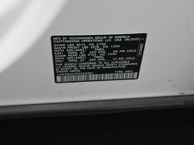 2023 Volkswagen Atlas 3.6L V6 SEL Premium R-Line