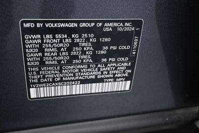2025 Volkswagen Atlas Cross Sport 2.0T SE w/Technology