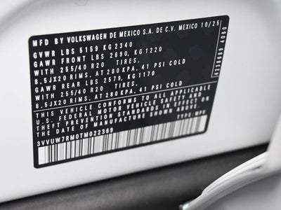 2026 Volkswagen Tiguan 2.0T SEL R-Line Turbo