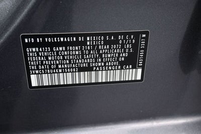 2019 Volkswagen Jetta 1.4T SE