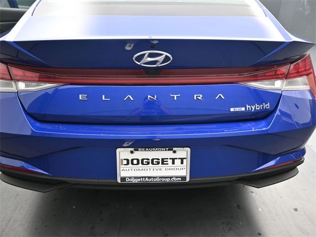 2023 Hyundai Elantra Hybrid Blue