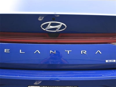2023 Hyundai Elantra Hybrid Blue