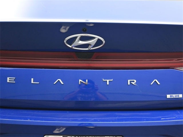 2023 Hyundai Elantra Hybrid Blue