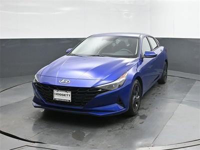 2023 Hyundai Elantra Hybrid Blue