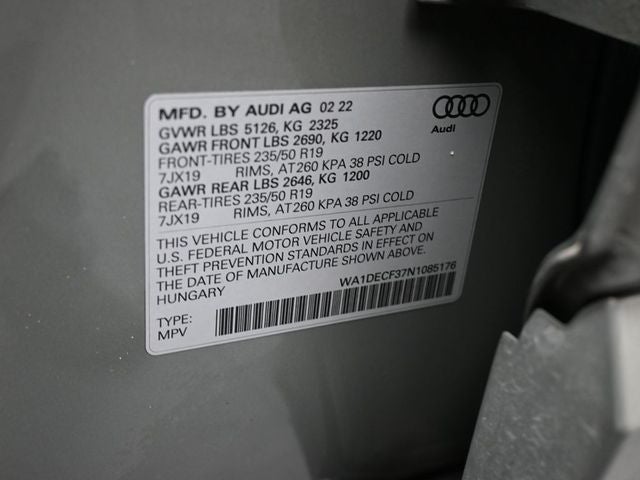 2022 Audi Q3 Premium S Line quattro