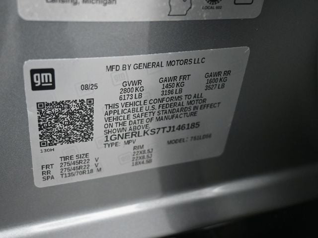 2026 Chevrolet Traverse RS