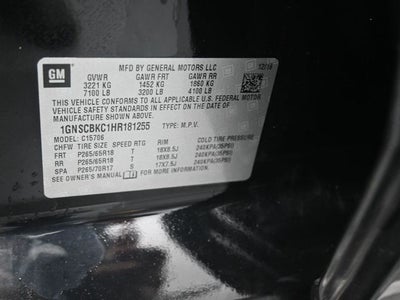 2017 Chevrolet Tahoe LT