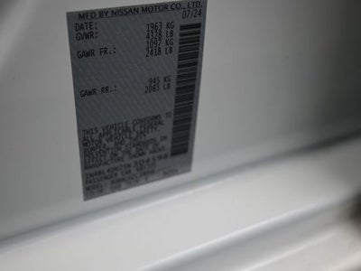 2025 Nissan Altima 2.5 SV