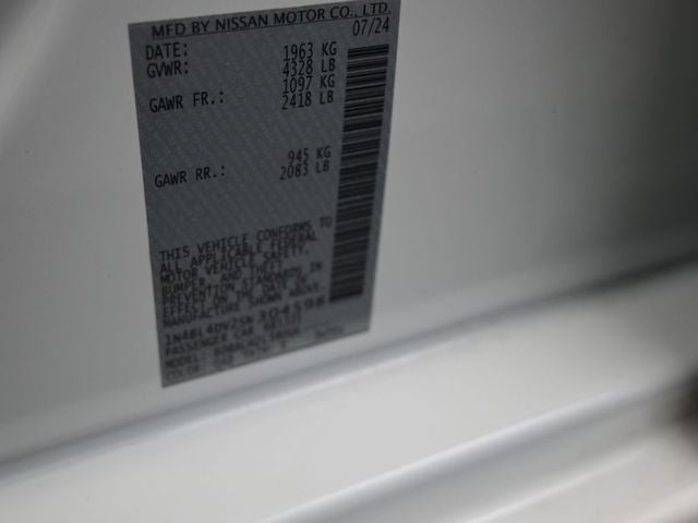 2025 Nissan Altima 2.5 SV