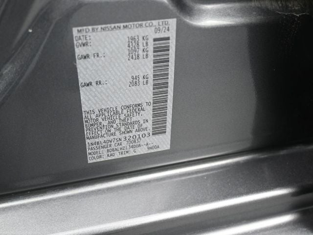 2025 Nissan Altima 2.5 SV