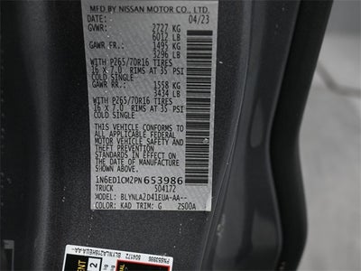 2023 Nissan Frontier S