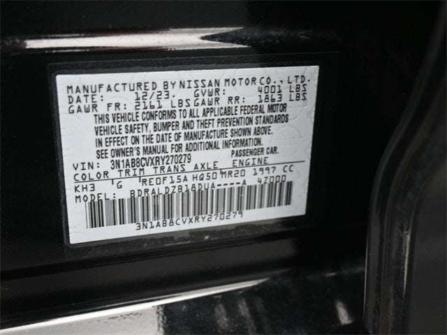 2024 Nissan Sentra SV