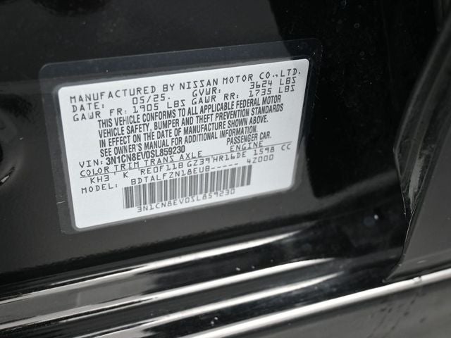 2025 Nissan Versa 1.6 SV