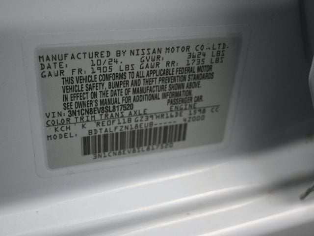 2025 Nissan Versa 1.6 SV