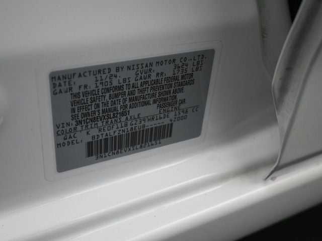 2025 Nissan Versa 1.6 SV