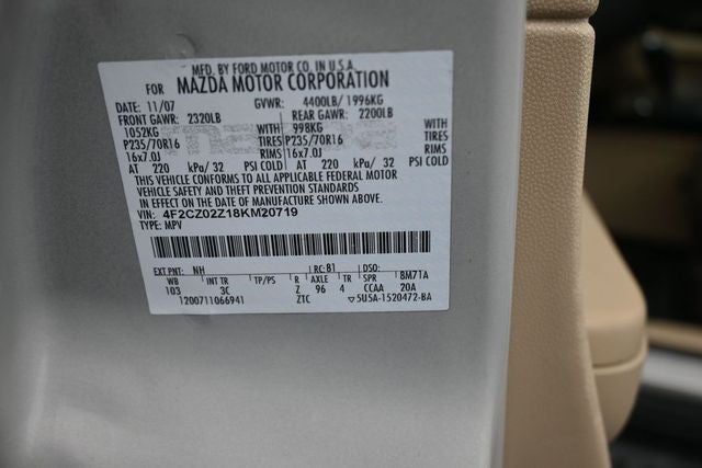 2008 Mazda Mazda Tribute i Sport