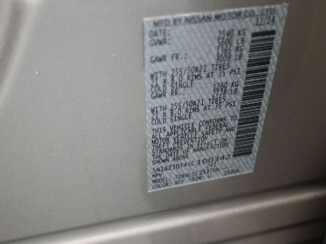 2025 Nissan Murano Platinum