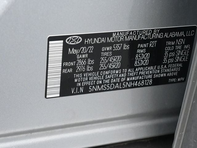 2022 Hyundai Santa Fe Calligraphy