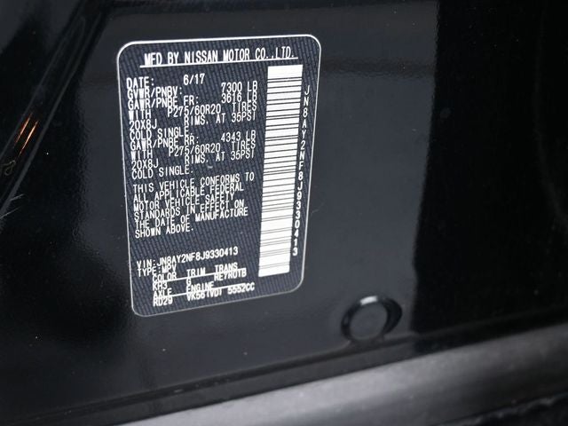 2018 Nissan Armada Platinum