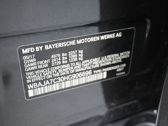 2017 BMW 5 Series 530i xDrive