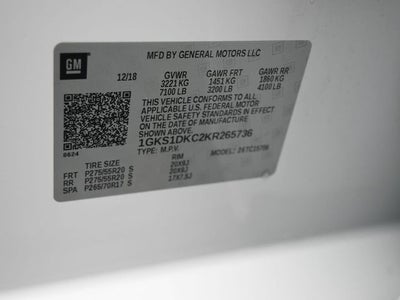 2019 GMC Yukon SLT Standard Edition