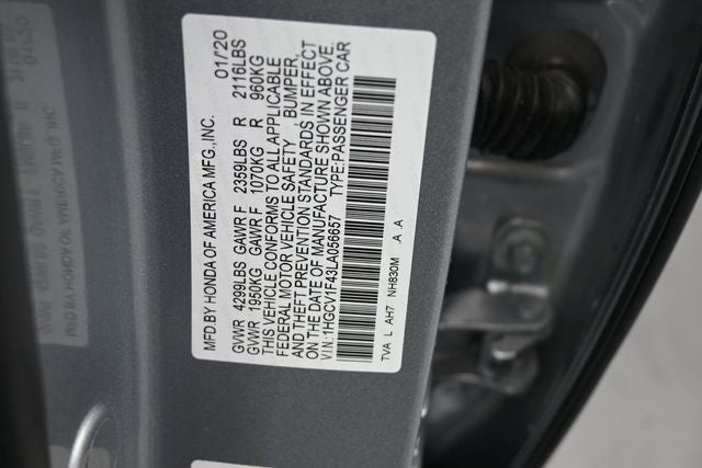 2020 Honda Accord EX