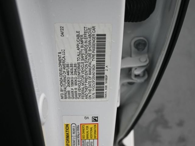 2022 Honda Accord Hybrid Sport