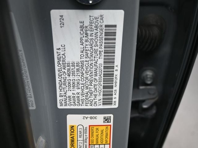 2025 Honda Accord Hybrid Touring